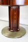ART NOUVEAU, MAHOGANY, GAMING TABLE, HAMMERED BRASS, AUSTRIA, CIRCA 1910