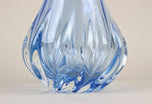 20TH CENTURY, ITALY, LIGHT BLUE MURANO GLASS VASE, 1970