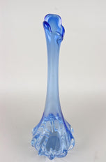 20TH CENTURY, ITALY, LIGHT BLUE MURANO GLASS VASE, 1970