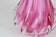 PINK LONG NECK MURANO GLASS VASE, 20TH CENTURY, ITALY, CIRCA 1970