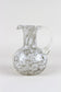 MID CENTURY, ITALY, MURANO GLASS VASE, GLASS JUG, BUBBLES, CIRCA 1960