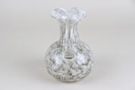 MID CENTURY, ITALY, MURANO GLASS VASE, GLASS JUG, BUBBLES, CIRCA 1960