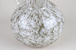 MID CENTURY, ITALY, MURANO GLASS VASE, GLASS JUG, BUBBLES, CIRCA 1960