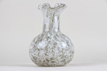 MID CENTURY, ITALY, MURANO GLASS VASE, GLASS JUG, BUBBLES, CIRCA 1960