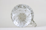 MID CENTURY, ITALY, MURANO GLASS VASE, GLASS JUG, BUBBLES, CIRCA 1960