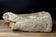 PETRIFIED WOOD SINK, ORGANIC MODERN, GREY, BEIGE, BROWN