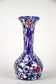 MID-CENTURY, ITALY, MURANO GLASS VASE, MULTICOLOR, 1950