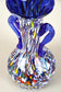 MID-CENTURY, ITALY, MURANO GLASS VASE, MULTICOLOR, 1950