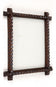 19TH CENTURY, AUSTRIA, TRAMP ART PHOTO FRAME, RUSTIC STYLE, CIRCA 1880