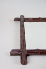 BLACK FOREST, AUSTRIA, WALL MIRROR, HAND CARVED