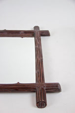 BLACK FOREST, AUSTRIA, WALL MIRROR, HAND CARVED