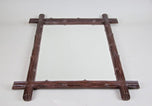 BLACK FOREST, AUSTRIA, WALL MIRROR, HAND CARVED
