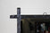 19TH CENTURY, AUSTRIA, RUSTIC WALL MIRROR, BLACK FOREST