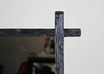 19TH CENTURY, AUSTRIA, RUSTIC WALL MIRROR, BLACK FOREST