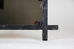 19TH CENTURY, AUSTRIA, RUSTIC WALL MIRROR, BLACK FOREST