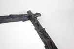 19TH CENTURY, AUSTRIA, RUSTIC WALL MIRROR, BLACK FOREST