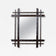 BLACK FOREST RUSTIC WALL MIRROR, AUSTRIA, 19TH CENTURY, CIRCA 1870