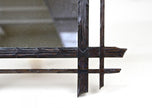 BLACK FOREST RUSTIC WALL MIRROR, AUSTRIA, 19TH CENTURY, CIRCA 1870