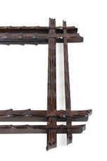 19TH CENTURY, AUSTRIA, RUSTIC BLACK FOREST, WALL MIRROR, CIRCA 1870
