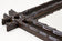 19TH CENTURY, AUSTRIA, RUSTIC BLACK FOREST, WALL MIRROR, CIRCA 1870