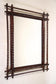 TRAMP ART, RUSTIC WALL MIRROR, AUSTRIA, LATE 19TH CENTURY, CIRCA 1880