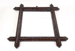 19TH CENTURY, AUSTRIA, TRAMP ART, WALL MIRROR