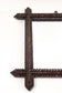 19TH CENTURY, AUSTRIA, TRAMP ART, WALL MIRROR