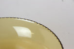 20TH CENTURY, AUSTRIA, ART NOUVEAU, SILVER BASKET, AMBERCOLORED GLASS