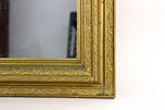 20TH CENTURY, AUSTRIA, BRONZED, GILT, ART NOUVEAU MIRROR