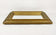 20TH CENTURY, AUSTRIA, BRONZED, GILT, ART NOUVEAU MIRROR