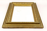 20TH CENTURY, AUSTRIA, BRONZED, GILT, ART NOUVEAU MIRROR