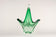 MID CENTURY MODERN, ITALY, MURANO GLASS BOWL, GREEN, CLEAR TONES, 1960