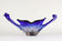 BLUE MURANO GLASS BOWL, MID-CENTURY, ITALY, 1960/70