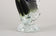 MURANO GLASS FISH SCULPTURE, OLIVE GREEN, CLEAR GLASS, ITALY, CIRCA 1970