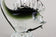 MURANO GLASS FISH SCULPTURE, OLIVE GREEN, CLEAR GLASS, ITALY, CIRCA 1970