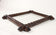 TRAMP ART, RUSTIC, PHOTO, PICTURE FRAME, HAND CARVED, AUSTRIA CIRCA 1880
