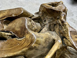 TEAK ROOT COFFEE TABLE, LAQUERED, INDONESIA, 2022