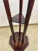 ART NOUVEAU, AUSTRIA, BENTWOOD PEDESTAL, MAHOGANY LOOK, CIRCA 1900