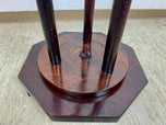 ART NOUVEAU, AUSTRIA, BENTWOOD PEDESTAL, MAHOGANY LOOK, CIRCA 1900