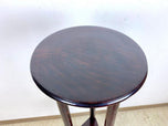 ART NOUVEAU, AUSTRIA, BENTWOOD PEDESTAL, MAHOGANY LOOK, CIRCA 1900
