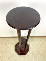 ART NOUVEAU, AUSTRIA, BENTWOOD PEDESTAL, MAHOGANY LOOK, CIRCA 1900