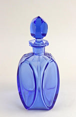 20TH CENTURY, ART DECO, DECANTER SET, LIQUOR SET, WITH 5 SHOT GLASSES, CZ, 1920