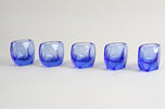 20TH CENTURY, ART DECO, DECANTER SET, LIQUOR SET, WITH 5 SHOT GLASSES, CZ, 1920