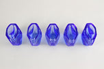 20TH CENTURY, ART DECO, DECANTER SET, LIQUOR SET, WITH 5 SHOT GLASSES, CZ, 1920