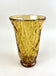 20TH CENTURY, AUSTRIA, ART DECO, GLASS VASE, AMBER COLORED