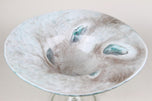 MID CENTURY MODERN, GERMANY, GLASS BOWL, CENTERPIECE, 1970
