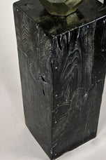CONTEMPORARY, GOLDEN, CERAMIC TABLE LAMP