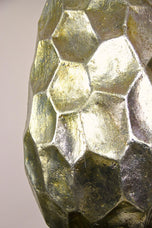 CONTEMPORARY, GOLDEN, CERAMIC TABLE LAMP