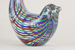 MID CENTURY, ITALY, MURANO GLASS BIRD, SCULPTURE, 1970