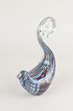 MID CENTURY, ITALY, MURANO GLASS BIRD, SCULPTURE, 1970